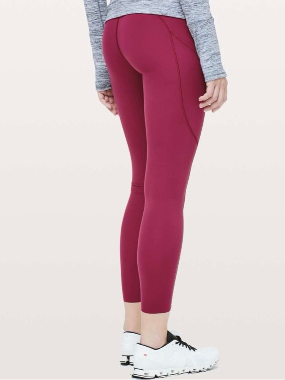 lululemon Fast & Free 7/8 Tight II 25" Nulux | Pockets | Size 6